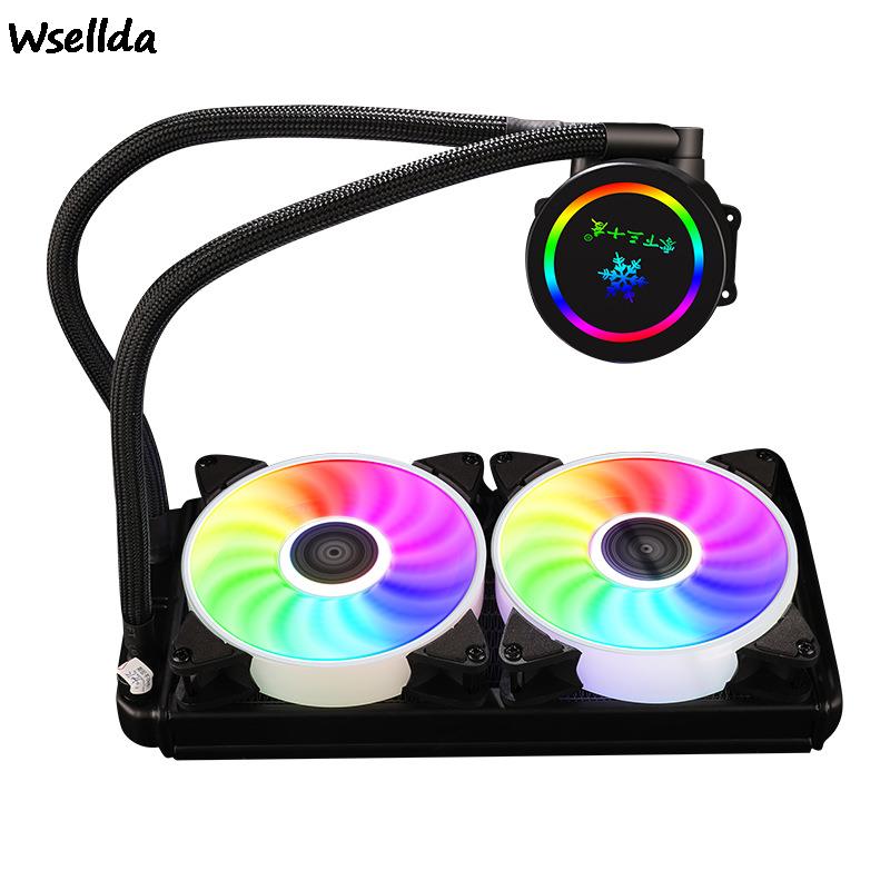 240 120 MM ӿ CPU ý  Ұ RGB ǻ ο  巹 ð, ӿ  ý PC